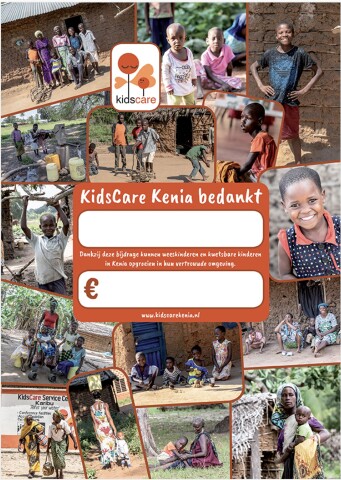 KidsCare Bedankposter