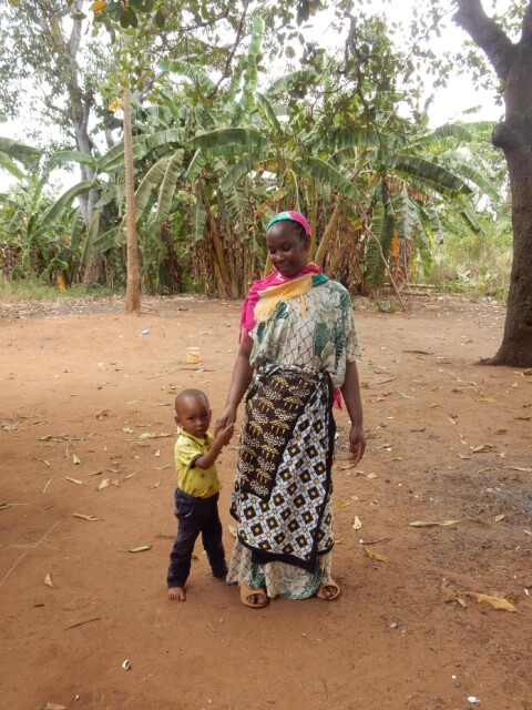 mama en kindje